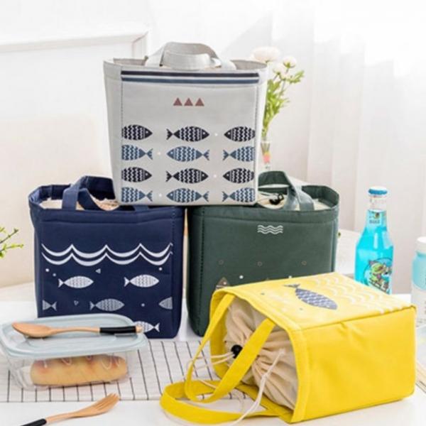 쿨러백 물고기 오픈형 쿨러백 보온보냉백