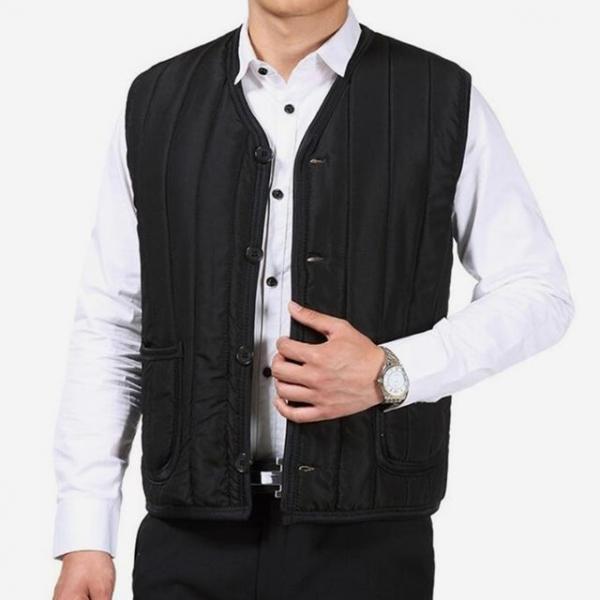 겨울 남자 보온 방한 털 조끼 베스트