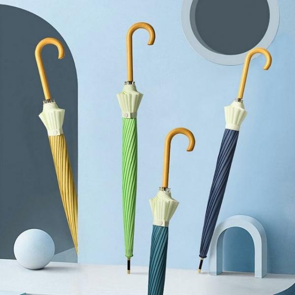 여성장우산 16살대우산 투톤 장우산 자동장우산