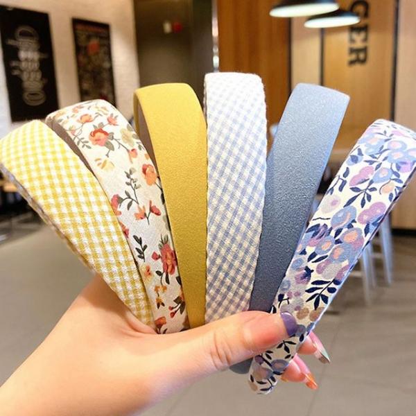 여자 데일리 외출 패션 면 파스텔 예쁜 머리띠