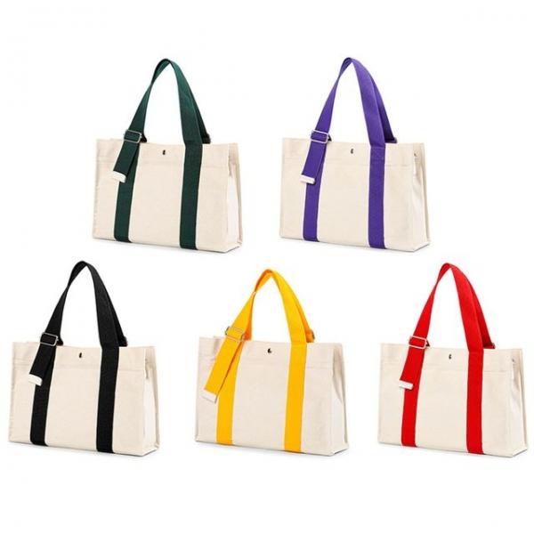 83_12 컬러라인 여성 에코백 캐주얼 크로스백 면가방