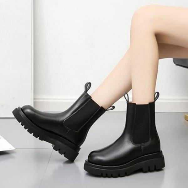 여성 첼시 부츠 여자 워커 슈즈 구두 신발 정장화 2종