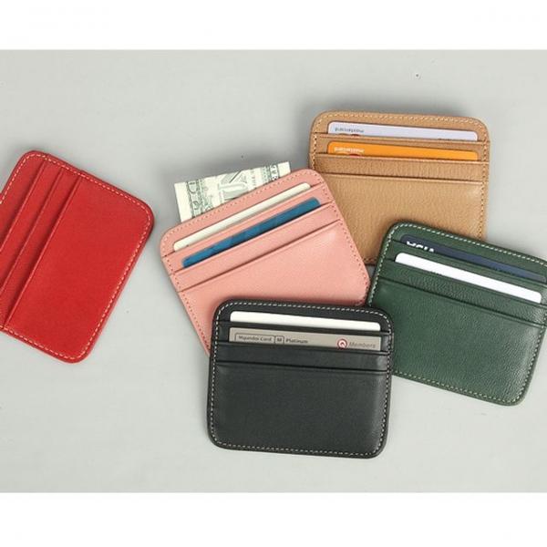 가죽 카드지갑 지폐 명함 학생 남성 여성 캐주얼지갑