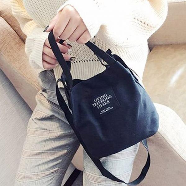 미니 캔버스 에코백 1P 여성 천가방 미니백 가방
