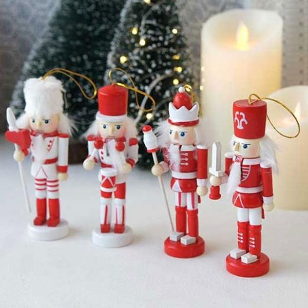 R1 트리장식 병정인형 4P 세트 크리스마스 소품 데