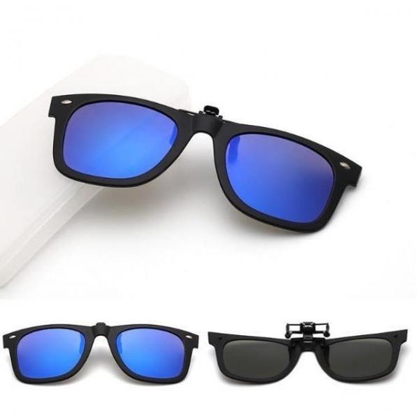 남자 여자 안경 위에 쓰는 클립 편광 선글라스