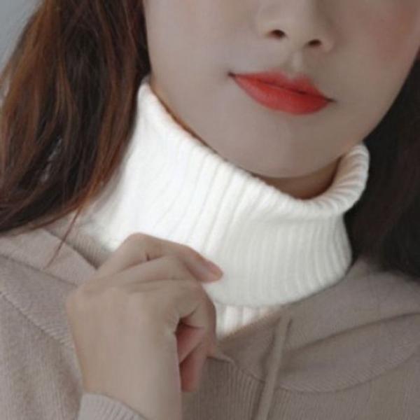 목도리 목토시 넥워머 니트폴라 터틀넥 페이크폴라