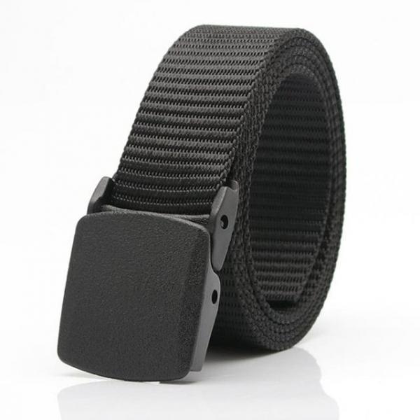 패브릭 남성 캐쥬얼 캔버스 버클 벨트 120cm DD-11331