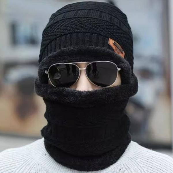 털모자 넥워머세트 라이더 겨울 방한 비니모자