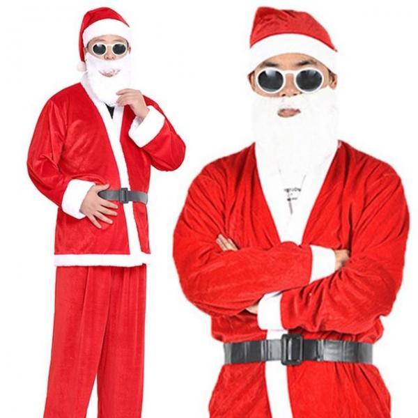 산타복 5종 고급 산타 코스프레 분장 옷 크리스마스