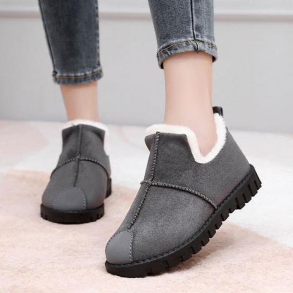 추운겨울 따뜻한 퍼안감 여성 방한화