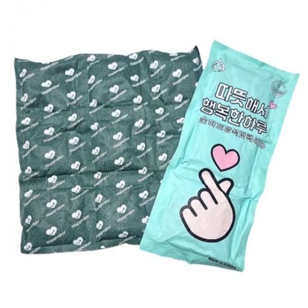 1개 초 대용량 방석 핫팩 400g 국내산 야외 활동 담요