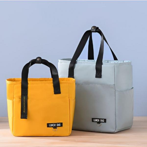 방수런치백 PEVA 고급 식빵 보온보냉 도시락가방