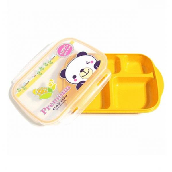 한진 프리미엄에코인콘 옥수수식판세트-가방포함