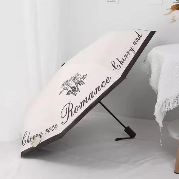 블랙앤화이트 여성 고급 자동 디자인 우산 양산겸용