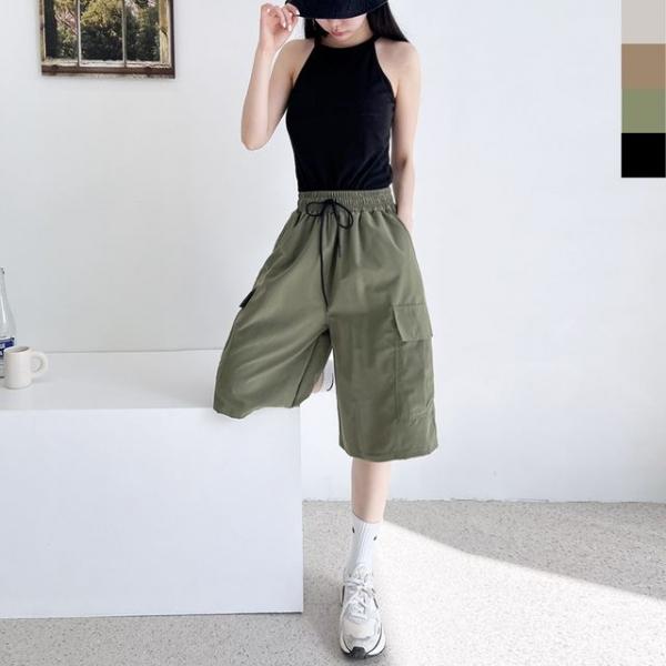 GSS NP52W 여자후디 카고반바지