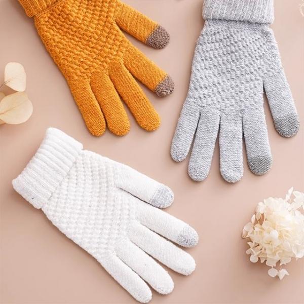 부드러운 스마트 터치 장갑 겨울 방한 따뜻한니트장갑