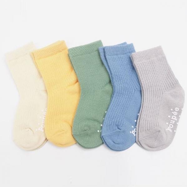 유아동 베이직 양말 5족 장목 레깅스 바지 롤업 코디