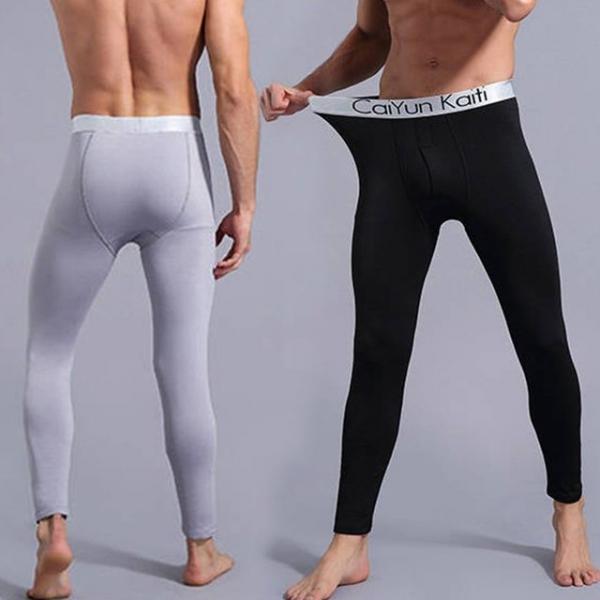 편안하게 착용 가능한 남성 융 암축 기모 타이즈