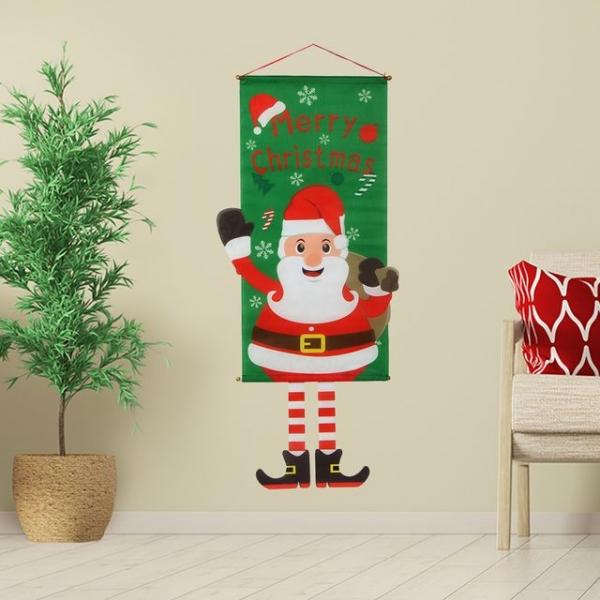 크리스마스장식 벽걸이 산타크리스마스 가랜드