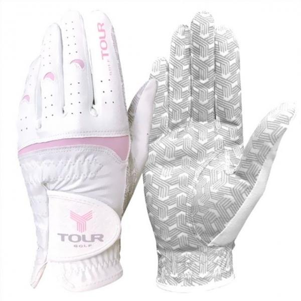 견고한 그립감 스윙 에어홀 논슬립 여성골프장갑
