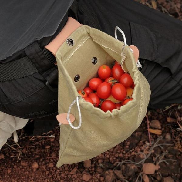 휴대용 접이식 파우치 벨트 주머니 자전거 등산 낚시