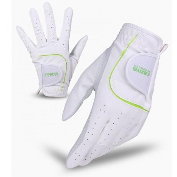 카시야 여성용 양피 골프장갑 필드 연습 장갑 양손