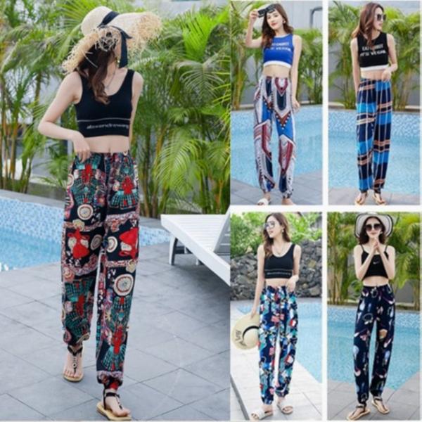 여성 밴딩 조거팬츠 몸빼 알라딘 헐렁한 바지