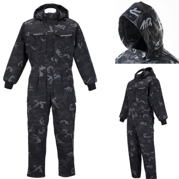 일체형스즈키 밀리터리작업복 방한복스즈끼