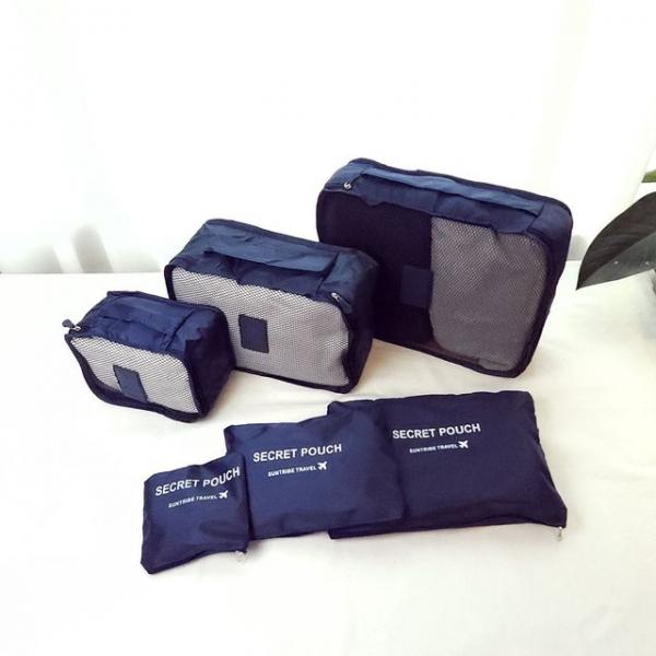 여행 캐리어 파우치 수납가방 6종세트 네이비