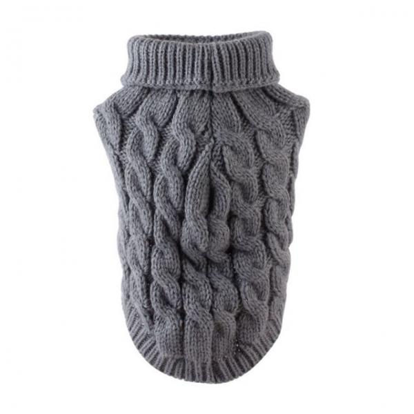 강아지 꽈배기 니트 애견 겨울 티셔츠 캐주얼 의류