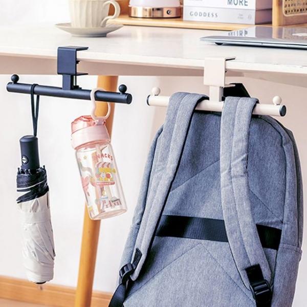 철제 책 가방 거치 대 사무실 책상 정리 걸이