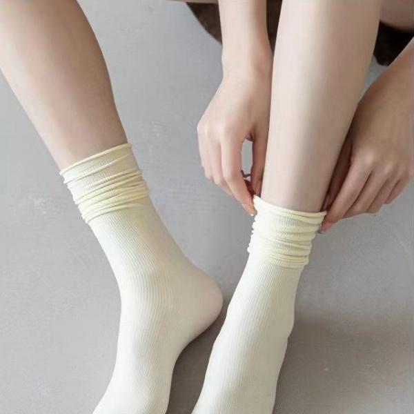 무압박 무압박양말 긴목 학생 패션 임산부 여성 양말