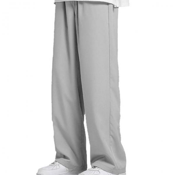남자 세미와이드핏 클밴딩 바지 츄리닝 슬랙스 팬츠