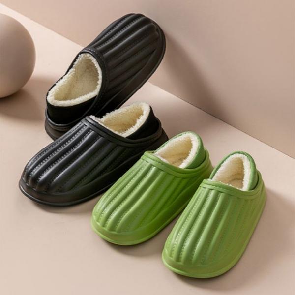반한화 EVA 털신 겨울 남성 여성 털슬리퍼 털실내화