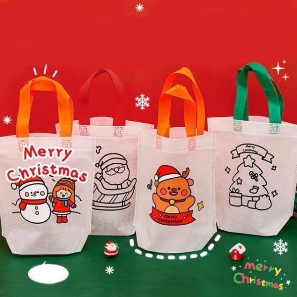 호사 부직포 가방 만들기 크리스마스 (사인펜 포함)