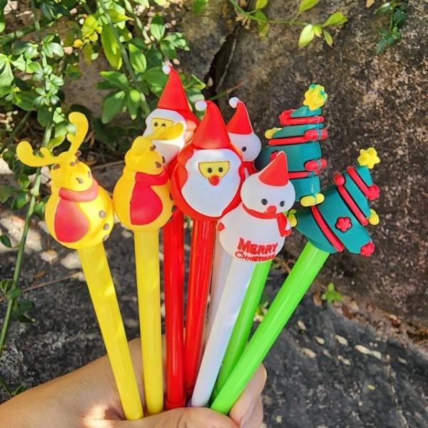 교회 크리스마스 선물 캐릭터 볼펜