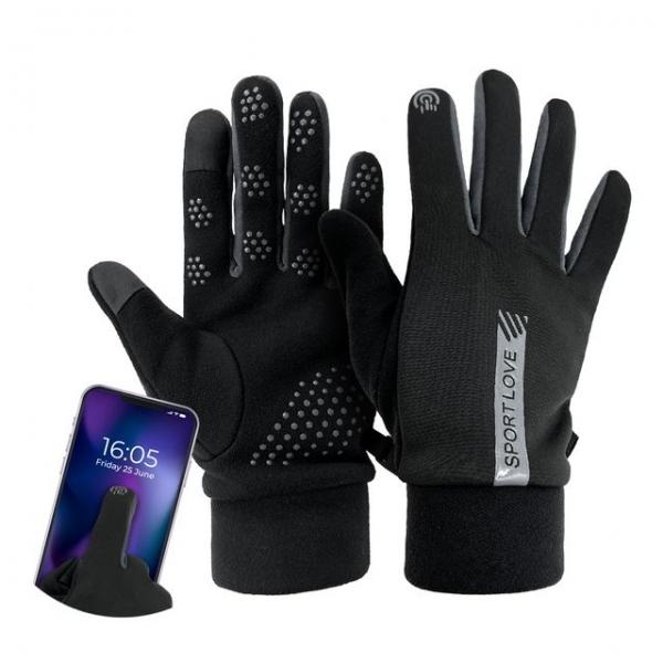 겨울 기모 터치 장갑 네오프랜 검정 미끄럼방지 핫팩