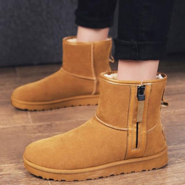 남성 방한화 겨울신발 털신발 퍼안감 동절기 슈즈