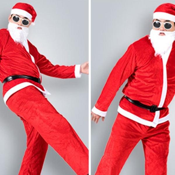 크리스마스 산타복 5종 고급형 어린이집 산타 분장 옷