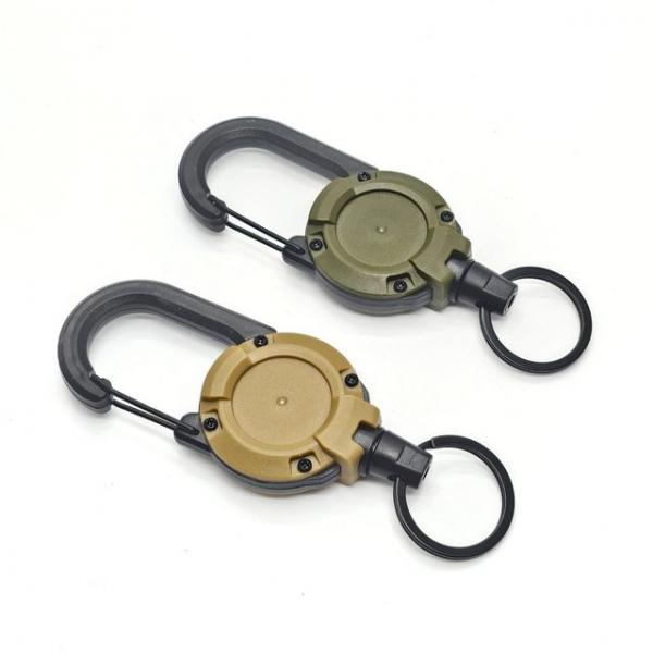 등산용 릴홀더 캠핑 분실방지 대형 카라비너