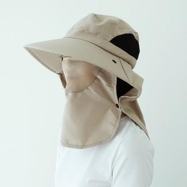 햇빛가리개모자 등산 농사 자외선차단 챙모자