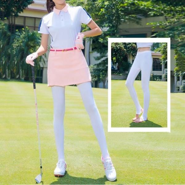 여성 여름 자외선차단 골플 스타킹 고리 레깅스