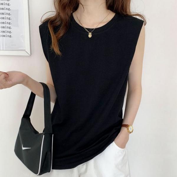 루즈핏 여성 민소매