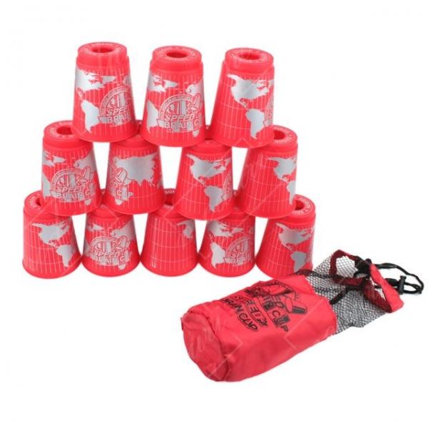 스피드브레인컵 가방타입 색상랜덤1 컵스택 쌓기