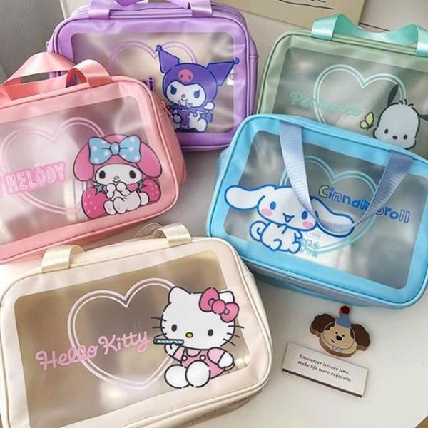 캐릭터 사각 대용량 비치 가방 수영장 물놀이