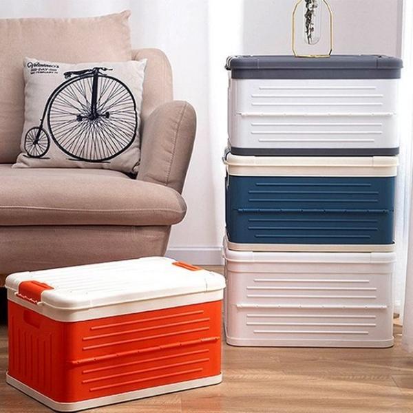 다용도 접이식 뚜껑  M 1P 정리함 수납박스