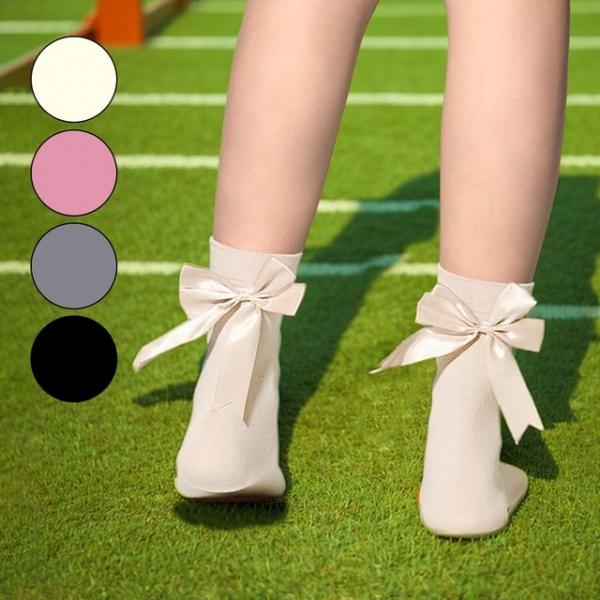 코어 리본양말 중목양말 골프 스포츠 양말 여성 트렌