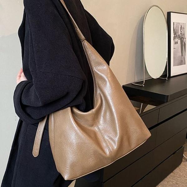 여성 클래식 빈티지 숄더 스트릿 핸드백