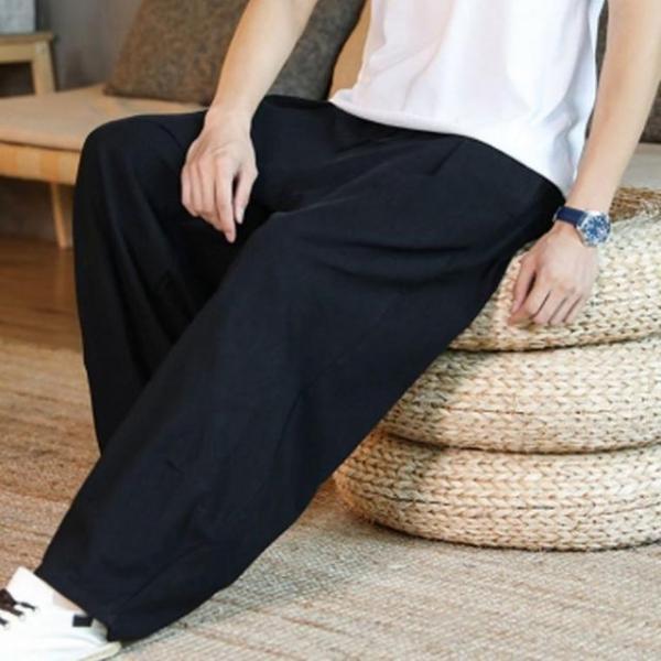 여름 하렘팬츠 통바지 남자 데일리 배기 바지 항아리